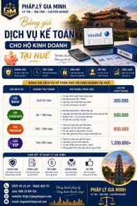 dịch vụ kế toán cho hộ kinh doanh tại huế