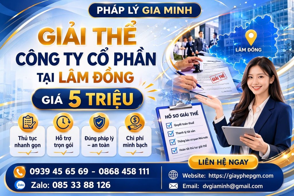 giải thể công ty tại lâm đồng khi bị nợ thuế