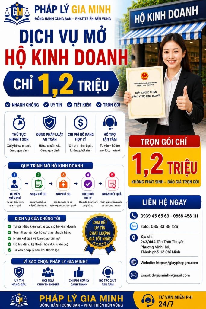 Thành lập hộ kinh doanh quán cà phê tại Lâm Đồng
