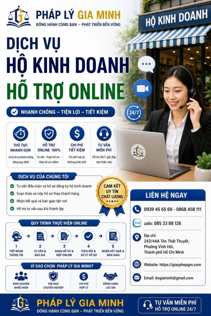 Thành lập hộ kinh doanh quán nhậu tại Lâm Đồng