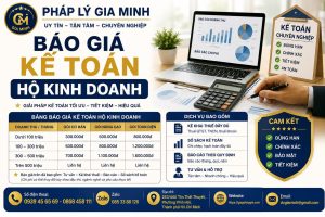 Báo Giá Kế Toán Hộ Kinh Doanh