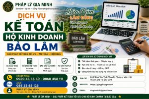 Dịch Vụ Kế Toán Hộ Kinh Doanh Bảo Lâm