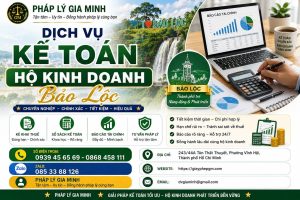 Dịch Vụ Kế Toán Hộ Kinh Doanh Bảo Lộc