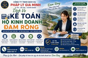 Dịch Vụ Kế Toán Hộ Kinh Doanh Đam Rông