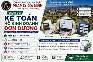 Dịch Vụ Kế Toán Hộ Kinh Doanh Đơn Dương