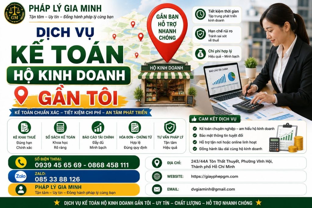Dịch Vụ Kế Toán Hộ Kinh Doanh Gần Tôi