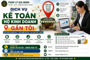Dịch Vụ Kế Toán Hộ Kinh Doanh Gần Tôi
