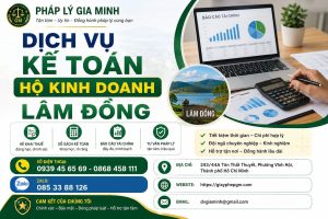 Dịch Vụ Kế Toán Hộ Kinh Doanh Lâm Đồng