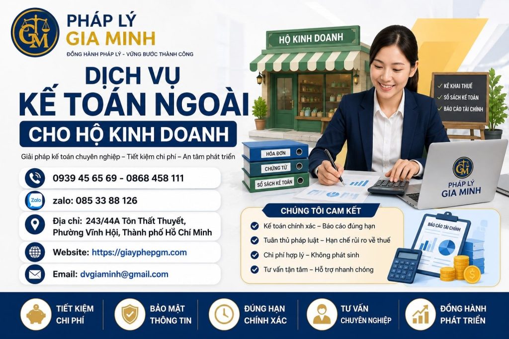 Dịch Vụ Kế Toán Ngoài Cho Hộ Kinh Doanh