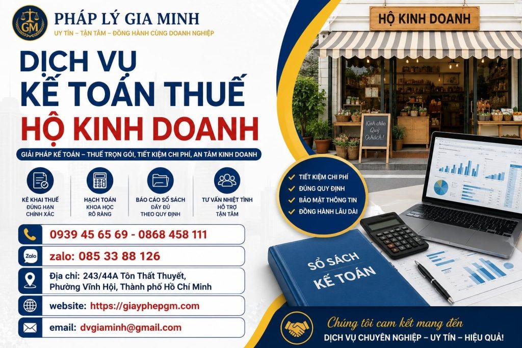 Dịch Vụ Kế Toán Thuế Hộ Kinh Doanh