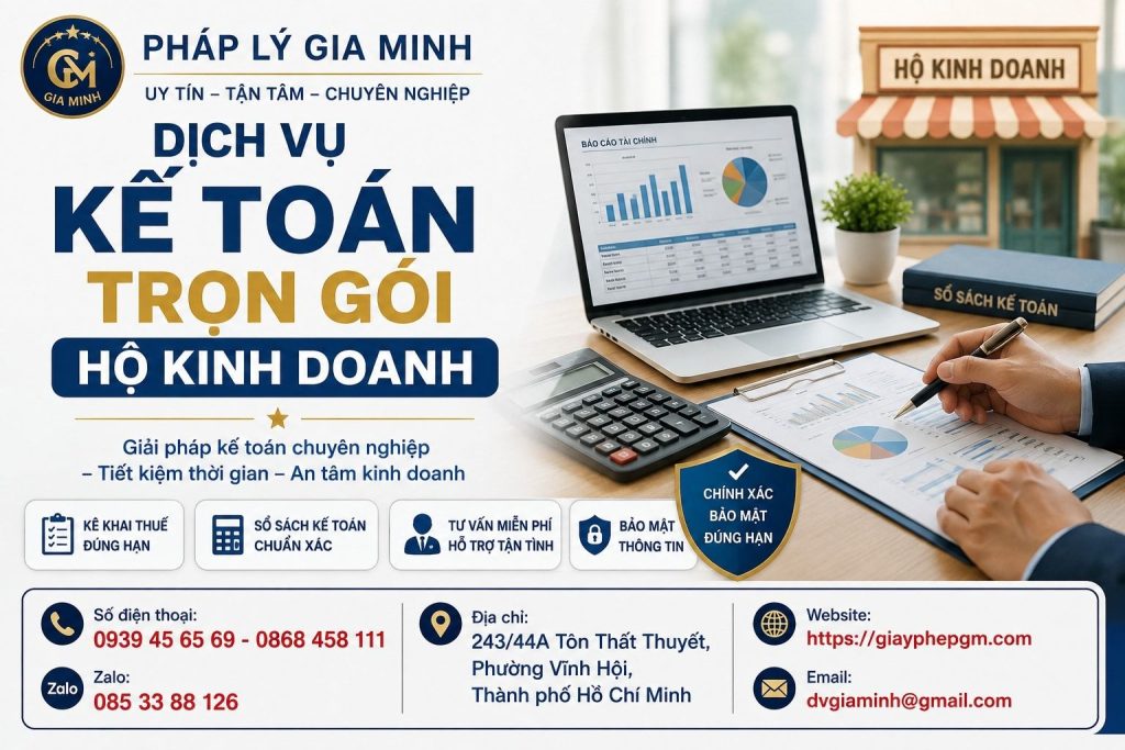 Dịch Vụ Kế Toán Trọn Gói Hộ Kinh Doanh