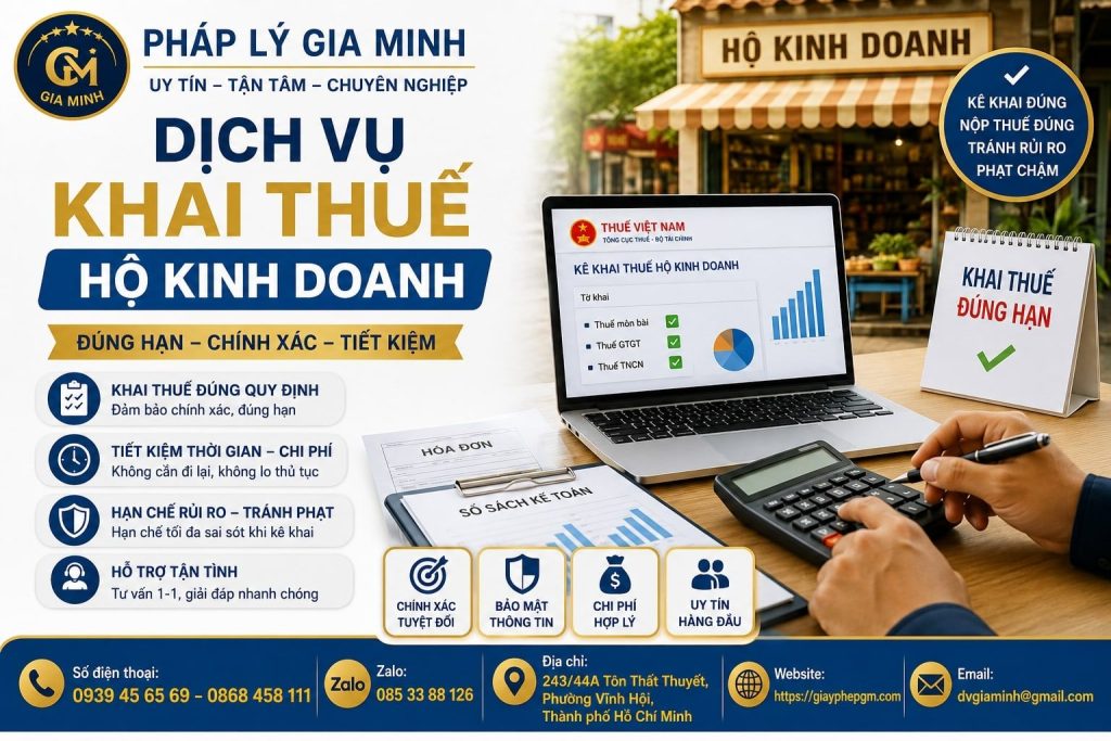 Dịch Vụ Khai Thuế Hộ Kinh Doanh