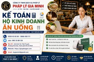 Kế Toán Hộ Kinh Doanh Ăn Uống