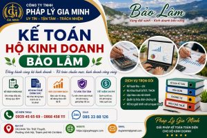 Kế Toán Hộ Kinh Doanh Bảo Lâm