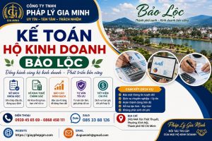 Kế Toán Hộ Kinh Doanh Bảo Lộc