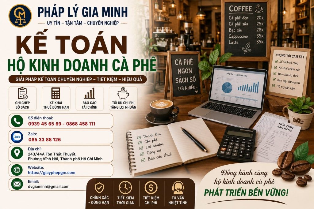 Kế Toán Hộ Kinh Doanh Cà Phê