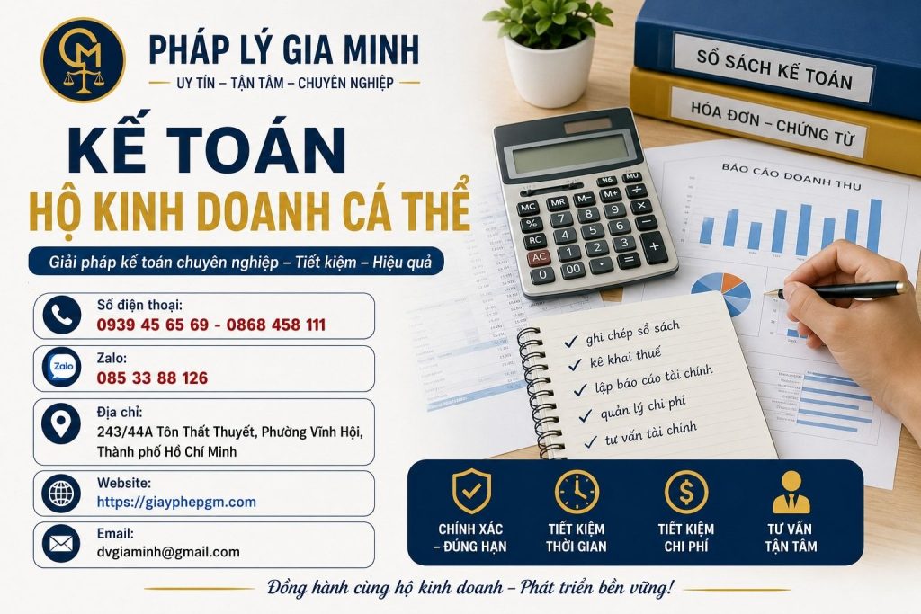 Kế Toán Hộ Kinh Doanh Cá Thể