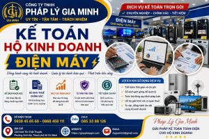 Kế Toán Hộ Kinh Doanh Điện Máy