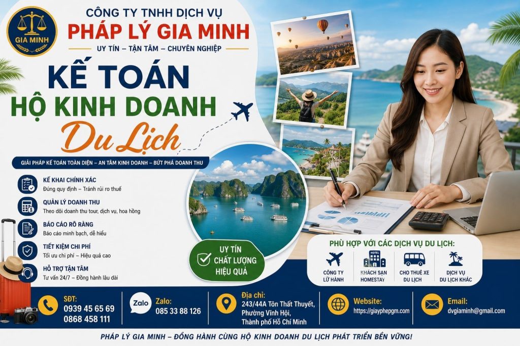 Kế Toán Hộ Kinh Doanh Du Lịch