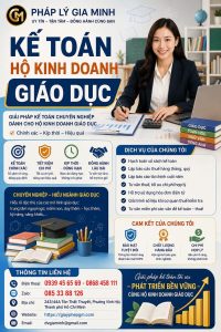 Kế Toán Hộ Kinh Doanh Giáo Dục