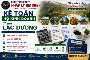 Kế Toán Hộ Kinh Doanh Huyện Lạc Dương