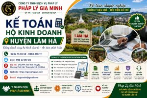 Kế Toán Hộ Kinh Doanh Huyện Lâm Hà