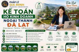 Kế Toán Hộ Kinh Doanh Ngoại Thành Đà Lạt