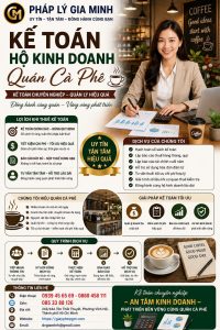 Kế Toán Hộ Kinh Doanh Quán Cà Phê