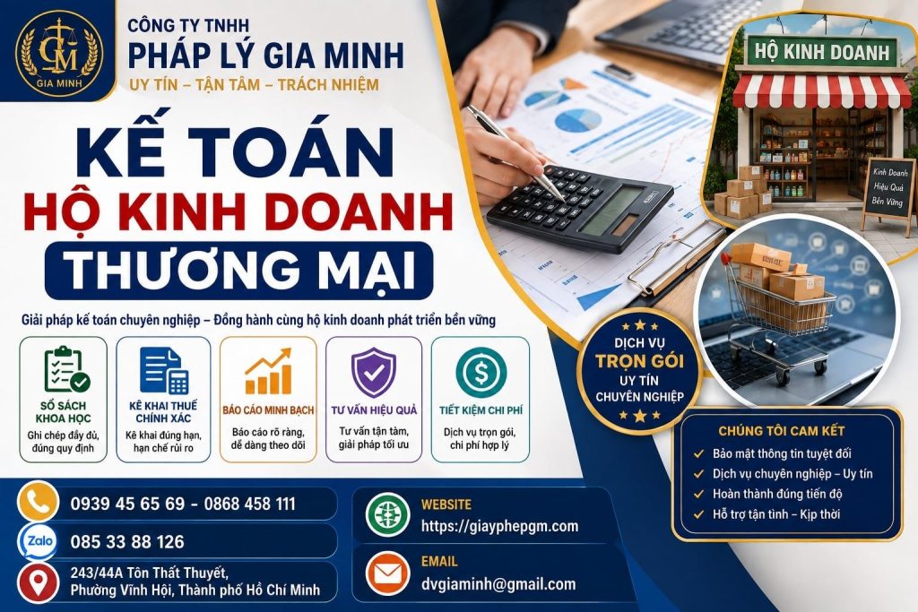 Kế Toán Hộ Kinh Doanh Thương Mại