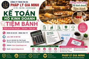 Kế Toán Hộ Kinh Doanh Tiệm Bánh