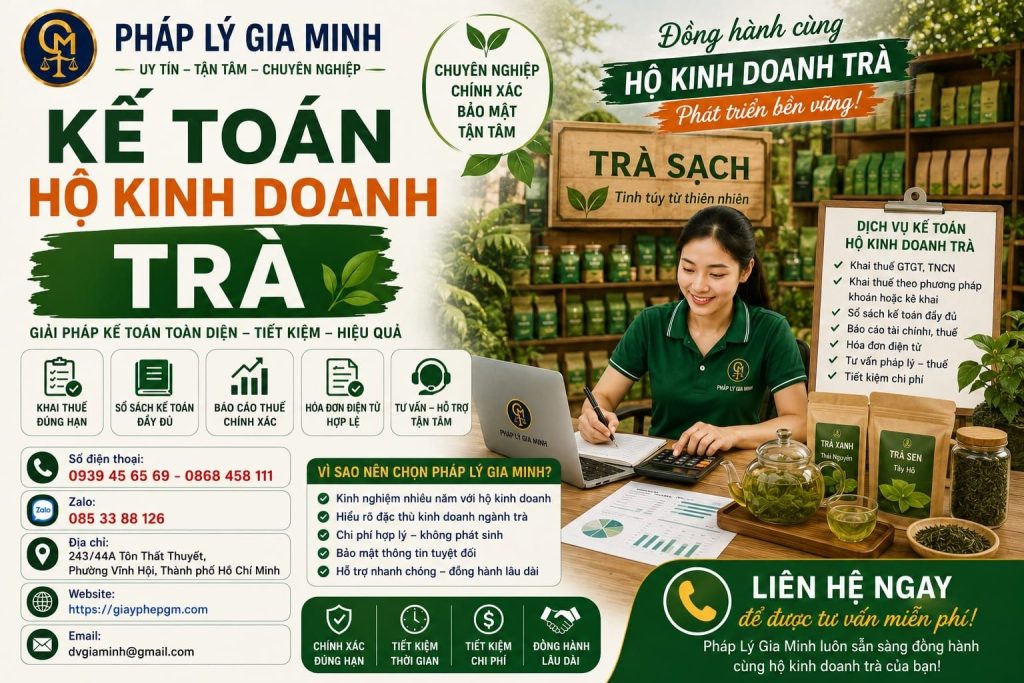 Kế Toán Hộ Kinh Doanh Trà
