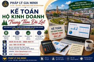 Kế Toán Hộ Kinh Doanh Trung Tâm Đà Lạt