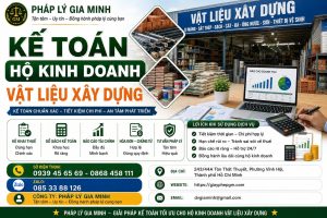 Kế Toán Hộ Kinh Doanh Vật Liệu Xây Dựng