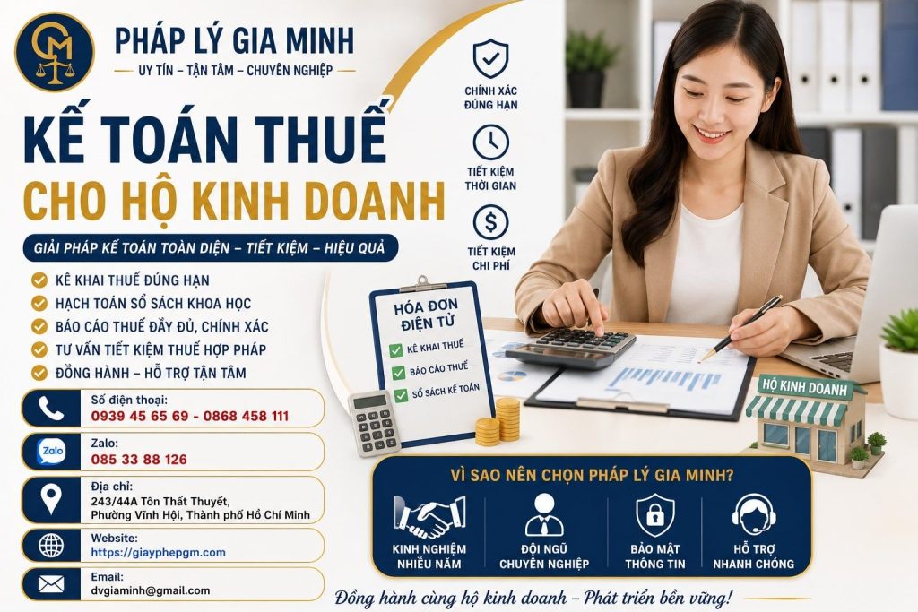 Kế Toán Thuế Cho Hộ Kinh Doanh