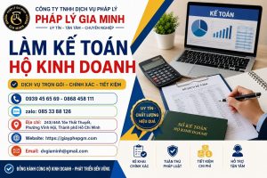 Làm Kế Toán Hộ Kinh Doanh