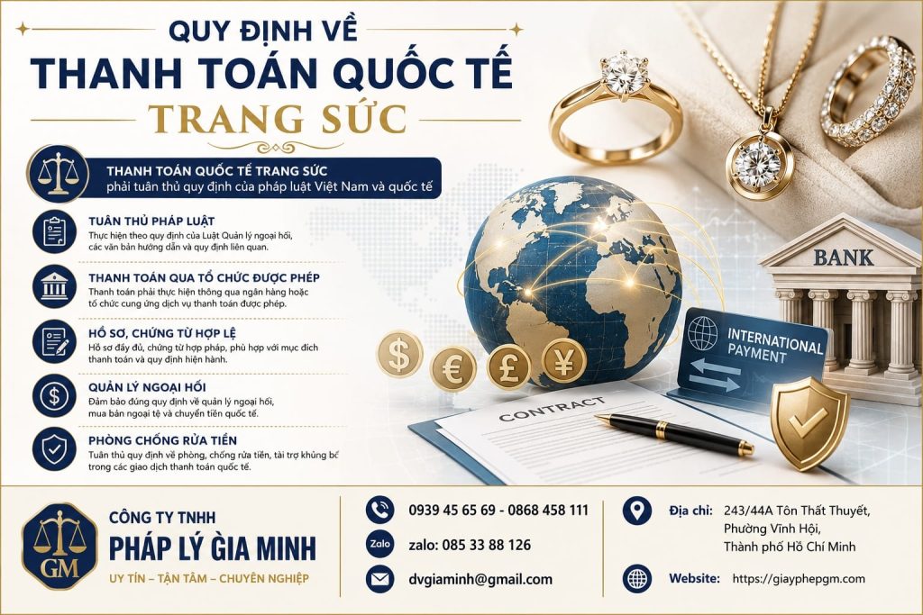 Quy Định Về Thanh Toán Quốc Tế Trang Sức An Toàn, Hạn Chế Rủi Ro 1 Quy định về thanh toán quốc tế trang sức