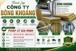 Thành Lập Công Ty Bông Khoáng