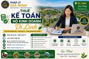 Thuê Kế Toán Hộ Kinh Doanh Di Linh
