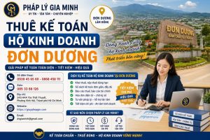 Thuê Kế Toán Hộ Kinh Doanh Đơn Dương