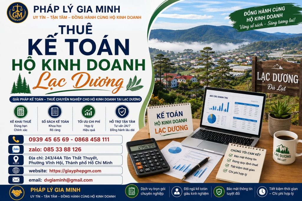 Thuê Kế Toán Hộ Kinh Doanh Lạc Dương