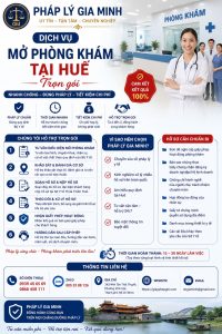 Dịch vụ mở phòng khám tại Huế trọn gói