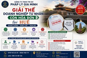 Giải thể doanh nghiệp tư nhân còn hóa đơn tại Huế