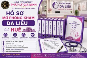 Hồ sơ mở phòng khám da liễu tại Huế