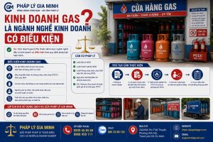 Kinh doanh gas là ngành nghề kinh doanh có điều kiện không