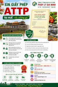 Xin giấy phép ATTP tại Huế cần những gì