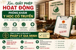 Xin giấy phép hoạt động phòng khám y học cổ truyền