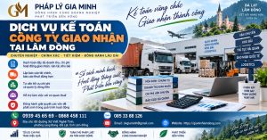 Dịch vụ kế toán công ty giao nhận tại Lâm Đồng
