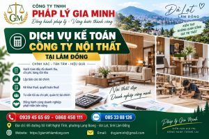 Dịch vụ kế toán công ty nội thất tại Lâm Đồng