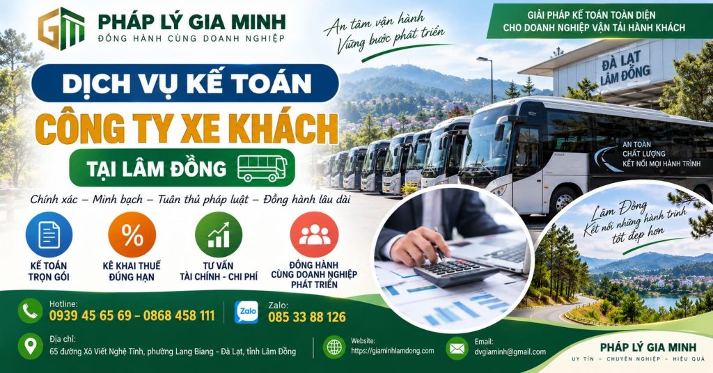 Dịch vụ kế toán công ty xe khách tại Lâm Đồng 1 Dịch vụ kế toán công ty xe khách tại Lâm Đồng