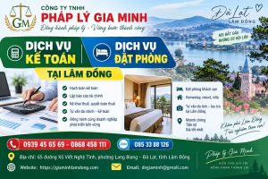 Dịch vụ kế toán dịch vụ đặt phòng tại Lâm Đồng